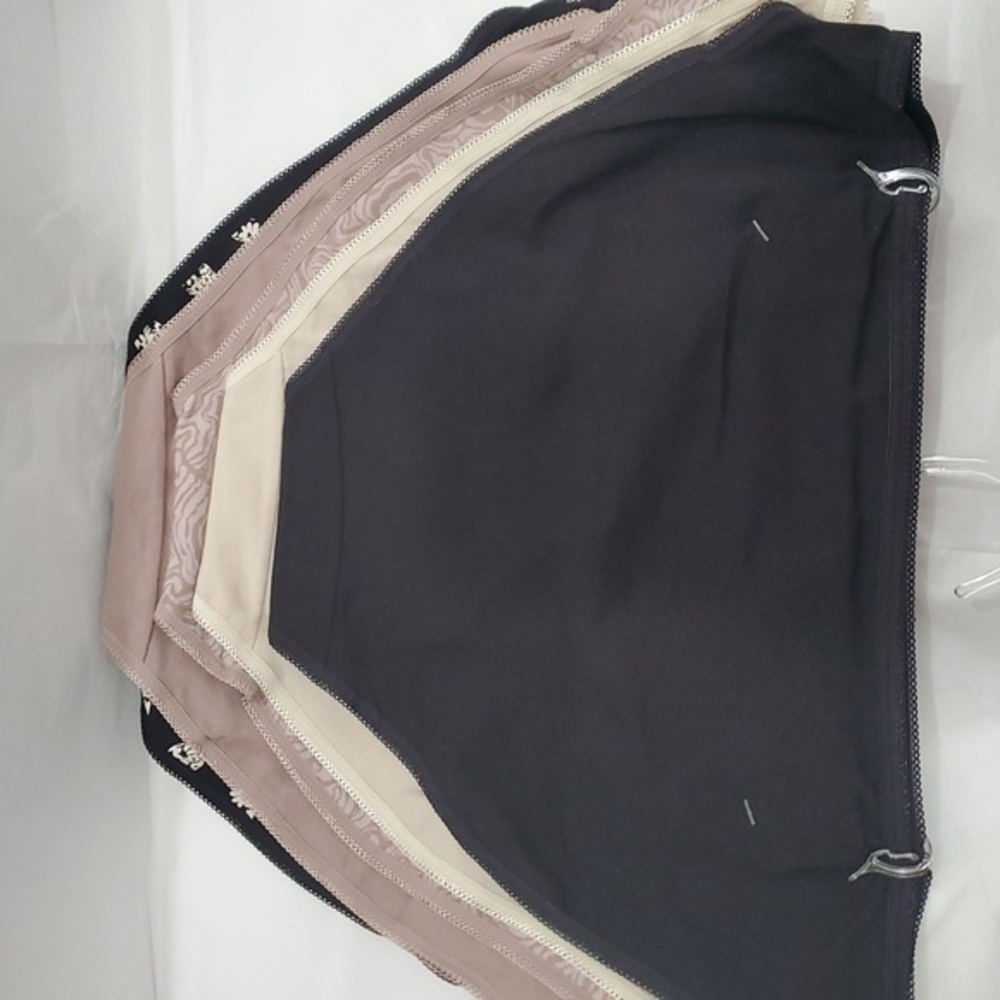 Maidenform 5pack bikini cut‎ petite lace trim cotton panties size XL/8 brand new - Picture 10 of 14